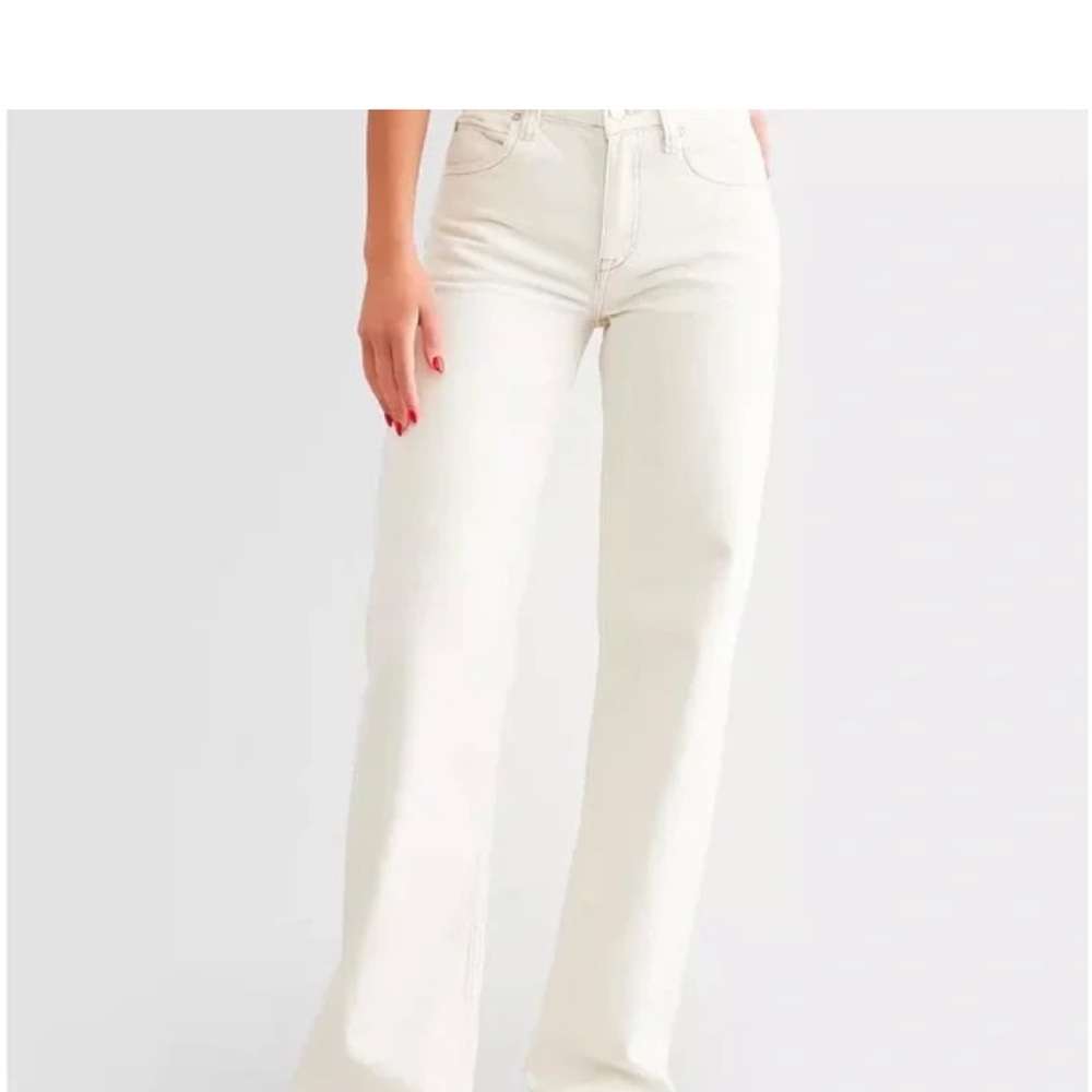 Women's free people White Jeans